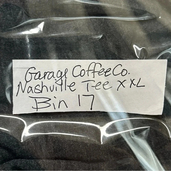 Garage Coffee Company Nashville T-Shirt Vintage Automotive Inspired Grey XXL - Picture 10 of 11